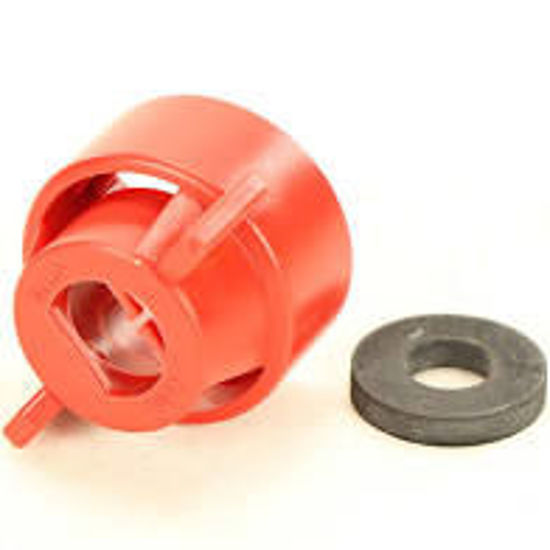 Picture of NOZZLE QUICK TEEJET CAP AND GASKET 114441A-8-CELR ORANGE (REPLACES 25612-8-NYR)