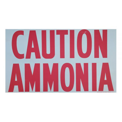 Picture of DECAL 6" RED CAUTION ANHYDROUS AMMONIA