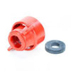 Picture of NOZZLE QUICK TEEJET CAP AND GASKET 114443A-3-CELR RED (REPLACES QJ25598-3-NYR)