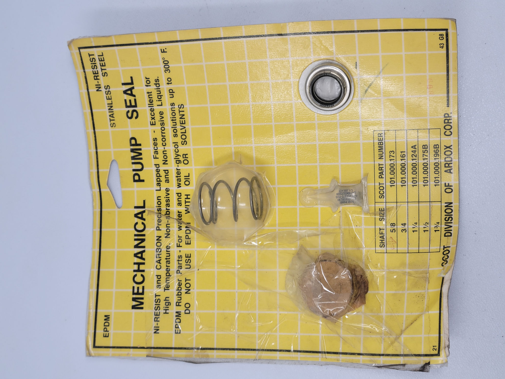 Precision Tank Parts | SCOT 101.000.173 SEAL