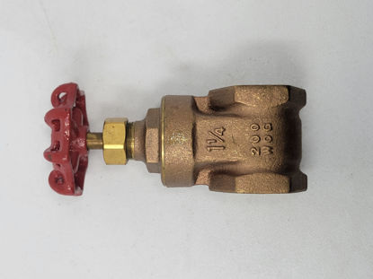 Picture of VALVE GATE BRASS 1-1/4"
