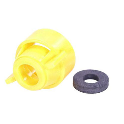 Picture of NOZZLE CAP TEEJET 114443A-6-CELR QUICK TEEJET CAP AND GASKET YELLOW (REPLACES 25598-5-NYR)