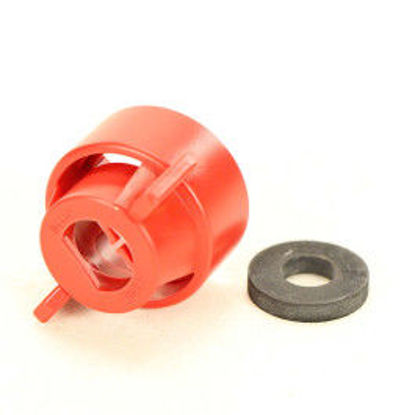 Picture of NOZZLE 114441A-3-CELR RED QUICK TEEJET CAP AND GASKET  (REPLACES 25612-3-NYR)
