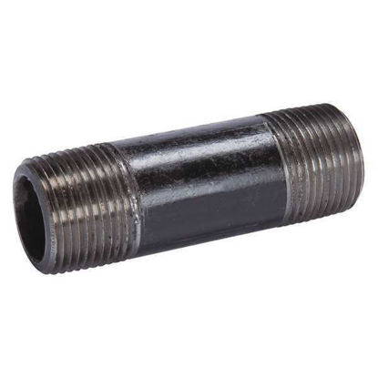 Picture of NIPPLE SCHEDULE 80 BLACK IRON 1-1/2"X5-1/2"