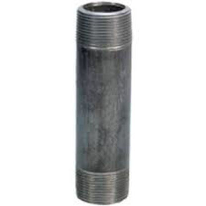Picture of NIPPLE SCHEDULE 40 BLACK IRON 1-1/2"X8"