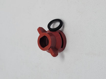 Picture of NOZZLE 21398H-3-CELR RED QUICK TEEJET CAP AND GASKET TO HARDI