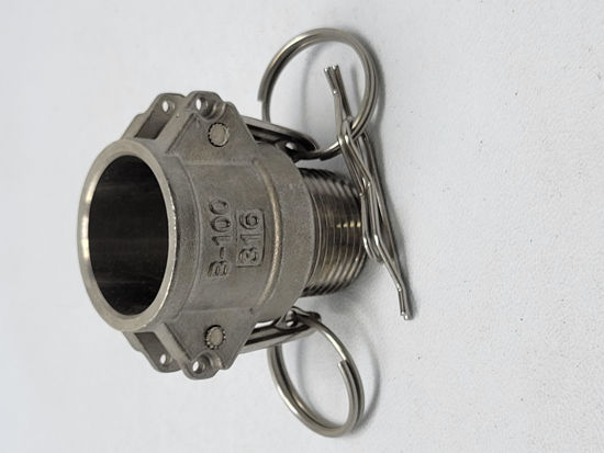 Picture of CAMLOCK 100B: 1" STAINLESS STEEL FITTING PART B