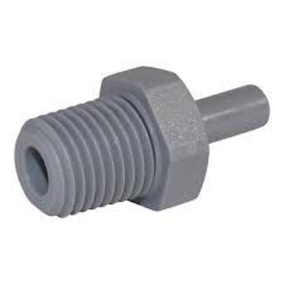 Picture of PUSHLOCK 1/4" STEM X 1/4" MPT