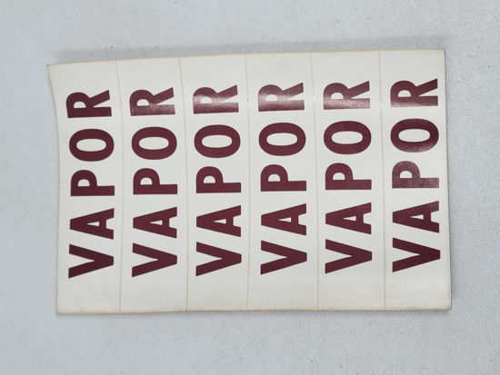 Picture of DECAL 6 PC VAPOR