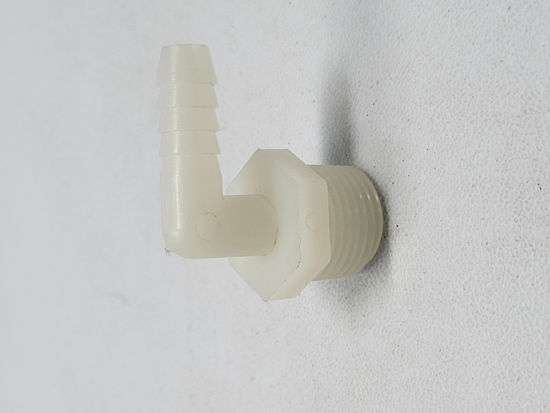 Picture of KING NIPPLE NYLON 90* 3/8"X1/2" MPT