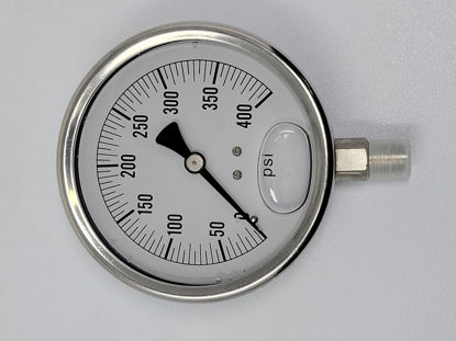 Picture of GAUGE PRESSURE LIQUID FILLED SS 4" 400#