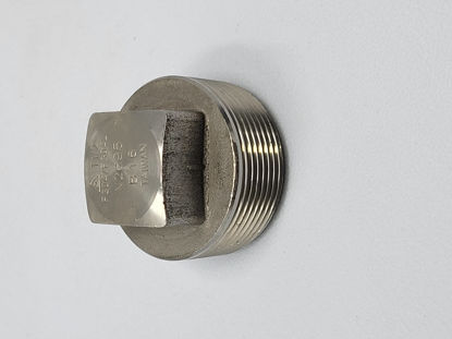 Picture of PLUG 1-1/2" SCHEDULE 80 SS304
