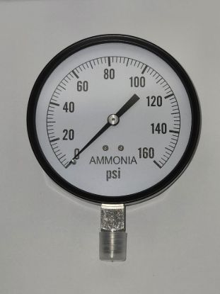 Picture of GAUGE PRESSURE DRY 160# 4" DIAL