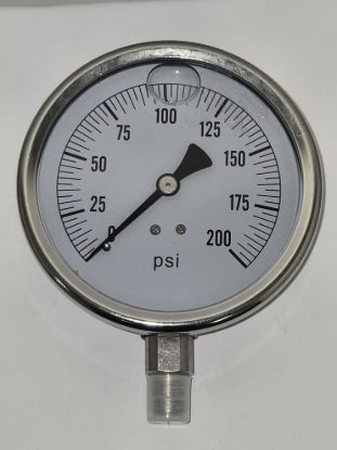 Picture of GAUGE PRESSURE OIL FILLED 4" 200#