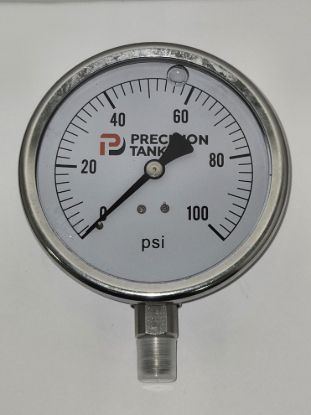 Picture of GAUGE PRESSURE OIL FILLED 100# VALLEY