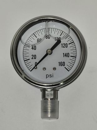 Picture of GAUGE PRESSURE OIL FILLED 160#